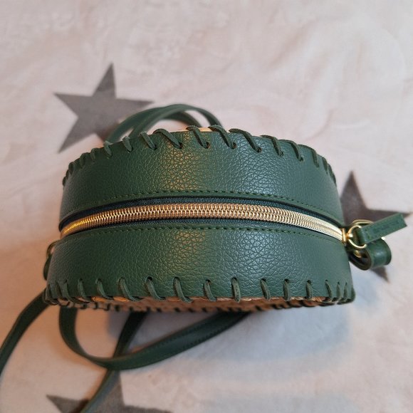 Bath & Body Works ROUND WOVEN Beachy Boho‎ CROSSBODY Cosmetic Bag MAKEUP - Picture 9 of 12